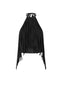 Canotte e top Donna Pinko - Cerea Top Tela Viscosa - Nero