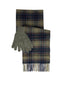 Altro (Accessori) Uomo Barbour International - Tartan Scarf &Glove Gift - Oliva