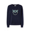 Felpe senza cappuccio Donna Pinko - Nelly Maglia Felpa Logo Birds - Blu