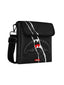 Marsupi sportivi - Uomo Unisex Sprayground - Center Rip Revealing Gray Check Messenger - Nero