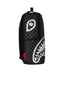 Zaini Casual Unisex Sprayground - Black And White Drip Check Shark Backpack - Nero