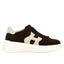 Sneaker Donna Hogan - Hogan Rebel H562 Allacciato H - Marrone