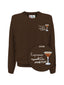 Maglioni Uomo Mc2 Saint Barth - Heron Light Embry Crew Neck Sweater - Marrone