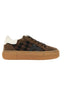 Sneaker Donna Hogan - Allacciato H - Marrone