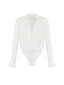 Bluse e camicie Donna Elisabetta Franchi - Camicia A Body - Avorio