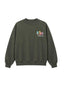 Felpe senza cappuccio Unisex Barrow - Sweatshirt Unisex - Verde militare