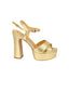 Scarpe con tacco Donna CHANTAL 1962 - Satin Platiino - Oro