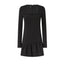 Vestiti casual Donna Pinko - Acetosella Abito Punto - Nero