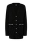 Cardigan Donna Pinko - Tasmania Cardigan Lana - Nero