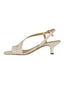 Scarpe con tacco Donna Michael Kors - Jaida Kitten Sandal - Panna
