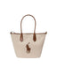 Borse a spalla Donna Ralph Lauren - Md Blpt Tte Tote Medium - Beige
