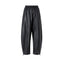 Pantaloni Donna Pinko - Spezia Pantalone Similpelle - Nero
