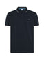 Polo Uomo Sun68 - Polo Small Stripe On Collar - Blu