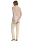 Bluse e camicie Donna Alberta Ferretti - Camicia Tulle Ricamato - Bianco