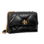 Borse a spalla Donna Tory Burch - Kira Diamond Quilt Convertible Shoulder Bag - Nero
