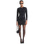 Vestiti casual Donna Michael Kors - Rhinestone Ls Mini Dress - Nero