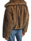 Giacche Donna Michael Kors - Faux Fur Blouson - Cammello