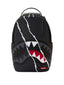 Zaini Casual Unisex Sprayground - Center Rip Revealing Gray Check Backpack - Nero