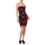 Vestiti casual Donna MOSCHINO JEANS - Abito Tulle Stampa Fiori - Nero