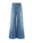 Jeans Donna Pinko - Winona Wide Leg Medium Wane - Denim