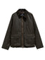 Giacche Uomo Barbour International - Re-Engineered Durran Wax Jkt - Marrone