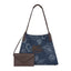 Borse a spalla Donna Etro - Shopping Libra M Denim Jacquard - Blu