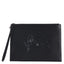 Borse a mano Uomo Etro - Pouch Leather Logo Embossed - Nero
