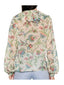 Bluse e camicie Donna Etro - Women's Flared Shirt With Ruffled Collar - Multicolore