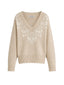 Maglie Donna Alberta Ferretti - Maglia Misto Cashmire Cammello - Avorio