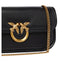Borse a mano Donna Pinko - Love Box Baguette Nappa - Nero
