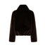 Pellicce Donna Pinko - Estebana Blouson Similvisone - Marrone