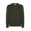 Felpe senza cappuccio Uomo Sun68 - Sweater Warm L/S - Verde militare