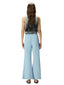 Pantaloni Donna Pinko - Leila Pantalone Lino Stretch - Azzurro