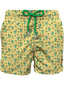 Pantaloncini e calzoncini Uomo Mc2 Saint Barth - Lighting Mico Stretch Mojito Stripes 91 - Giallo
