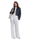 Pantaloni Donna Dondup - Pantalone Wide Leg Janice In Gabarsdina - Bianco