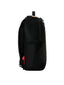 Zaini Casual Unisex Sprayground - Shark Central Blacked Out Ambossed Nylon Backpack - Nero