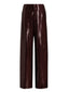 Pantaloni Donna Alberta Ferretti - Pantalone Paillettes Su Jersey - Marrone