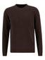 Maglioni Uomo Barbour International - Essential L/Wool Crew Neck - Marrone