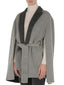 Giacche Donna Alberta Ferretti - Capospalla Lungo Panno Double Bicolore - Grigio