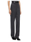 Pantaloni Donna Pinko - Pleione Pantalone Misto Lana - Grigio