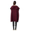 Cappotti Donna Elisabetta Franchi - Cappotto Con Cintura - Bordeaux