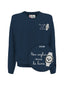 Maglioni Uomo Mc2 Saint Barth - Heron Light Embry Crew Neck Sweater - Blu