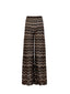 Pantaloni Donna D.Exterior - Chevron Traf Pant Dritto - Marrone