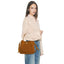 Borse a spalla Donna Tory Burch - Romy Suede Bucket Bag - Cammello