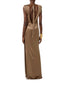 Vestiti da sera e cerimonia Donna Elisabetta Franchi - Abito Donna - Marrone