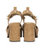 Scarpe con tacco Donna Ash - Svelours Noisette/Ariel Gold - Beige