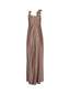 Vestiti casual Donna D'EXTERIOR - Raso Fluido+Pizzo Abito Spallino - Beige