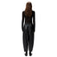 Pantaloni Donna Pinko - Spezia Pantalone Similpelle - Nero