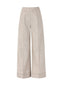 Pantaloni Donna D.Exterior - Soft Flanella Pant Corto Largo - Bianco