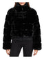 Giubbini Donna Michael Kors - Pelted Short Fur Bomber - Nero